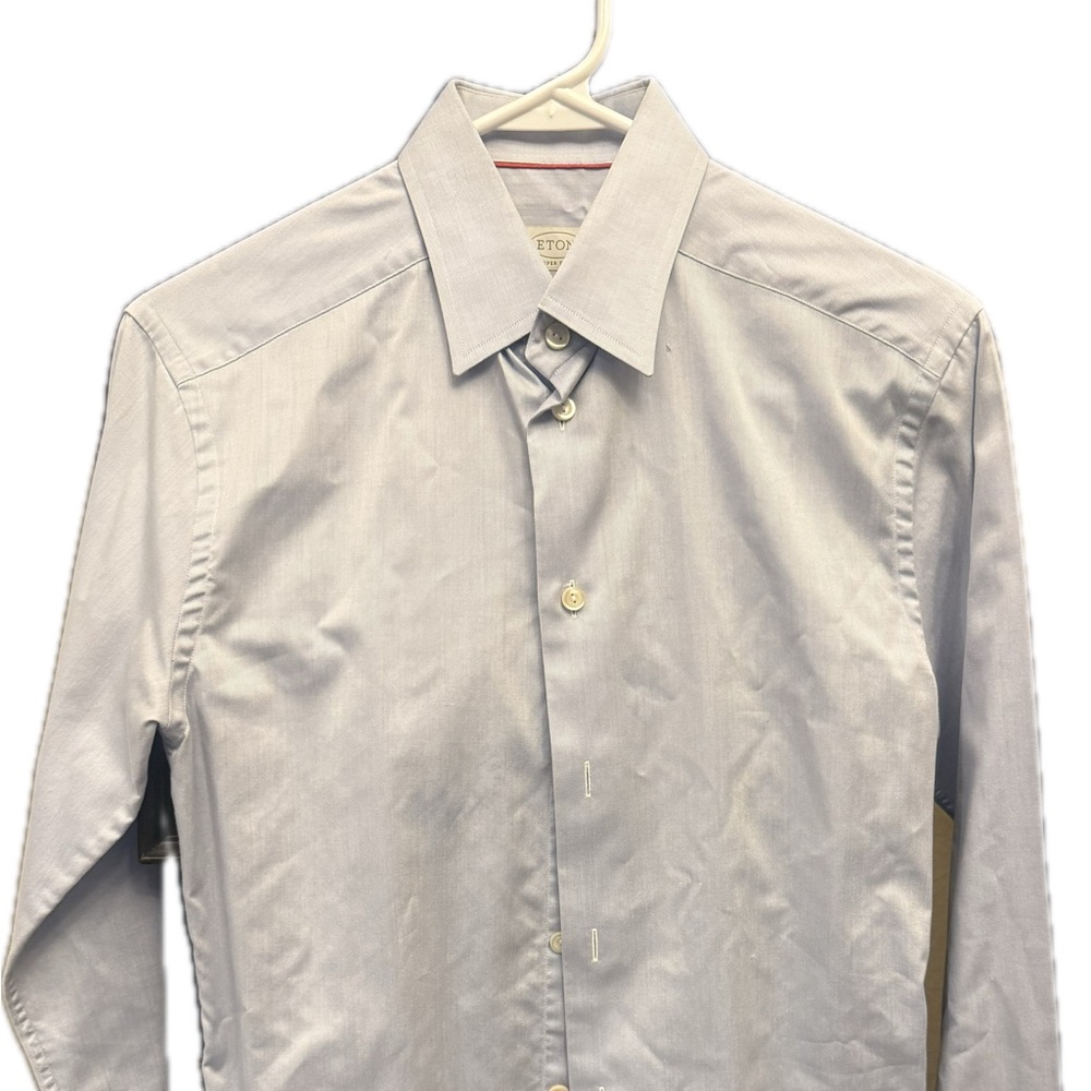 Eton Medium Super Slim Men Light blue